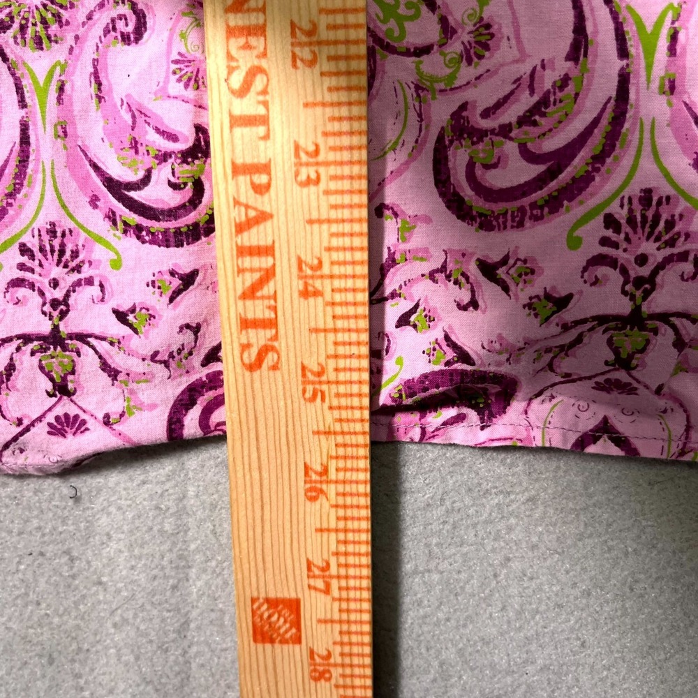 Panhandle Slim Western Shirt Womens 2XL Pink Paisley Long Sleeve Pearl Snap - Picture 7 of 7